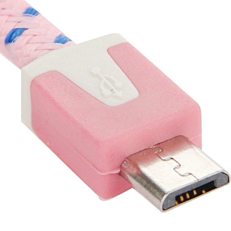 2m Woven Style Micro USB to USB Data / Charging Cable