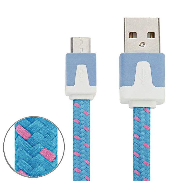 2m Woven Style Micro USB to USB Data / Charging Cable
