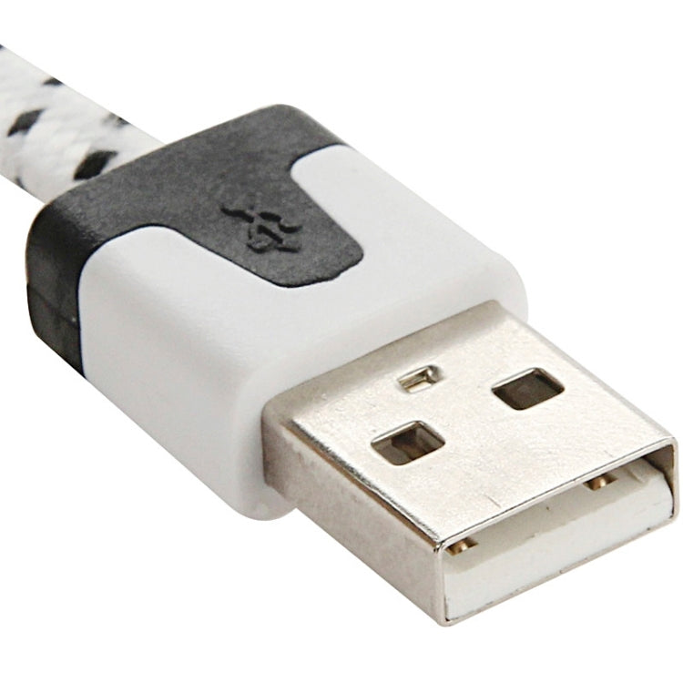 2m Woven Style Micro USB to USB Data / Charging Cable