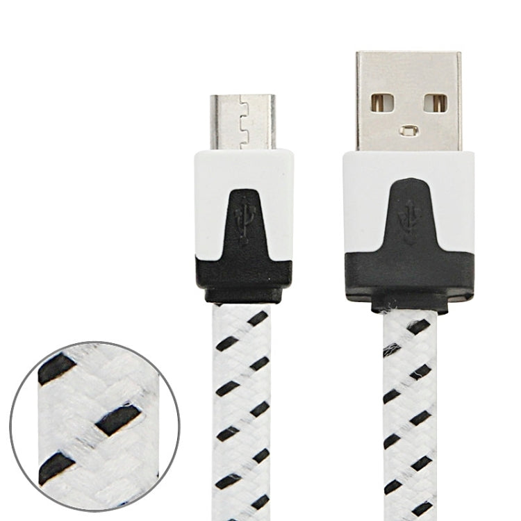 2m Woven Style Micro USB to USB Data / Charging Cable
