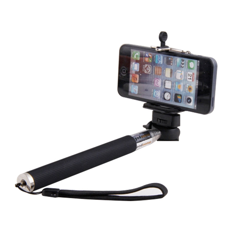 Extendable Handheld Monopod / Adjustable Handheld Selfie Monopod for Camera / iPhone / Galaxy(Black)