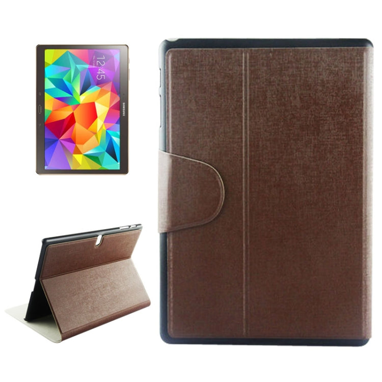 Oracle Texture Horizontal Flip Leather Case with Holder & Card Slots for Galaxy Tab S 10.5 / T800