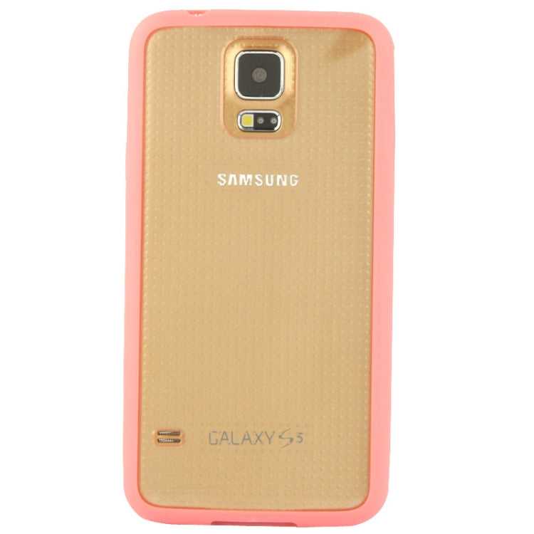 Transparent Plastic + TPU Frame Case for Galaxy S5 / G900