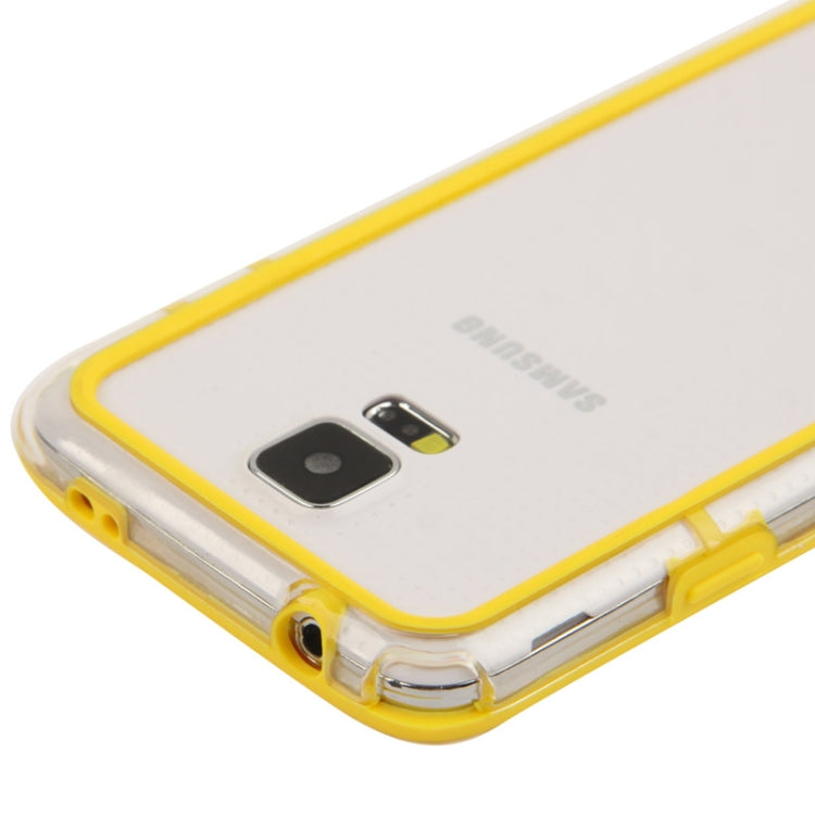 Transparent Plastic + TPU Bumper Frame for Galaxy S5 / G900