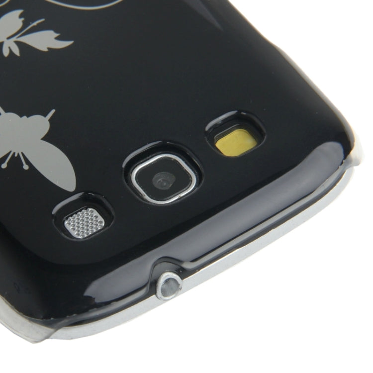 Butterfly Pattern Smooth Surface Plastic Case for Galaxy SIII / i9300