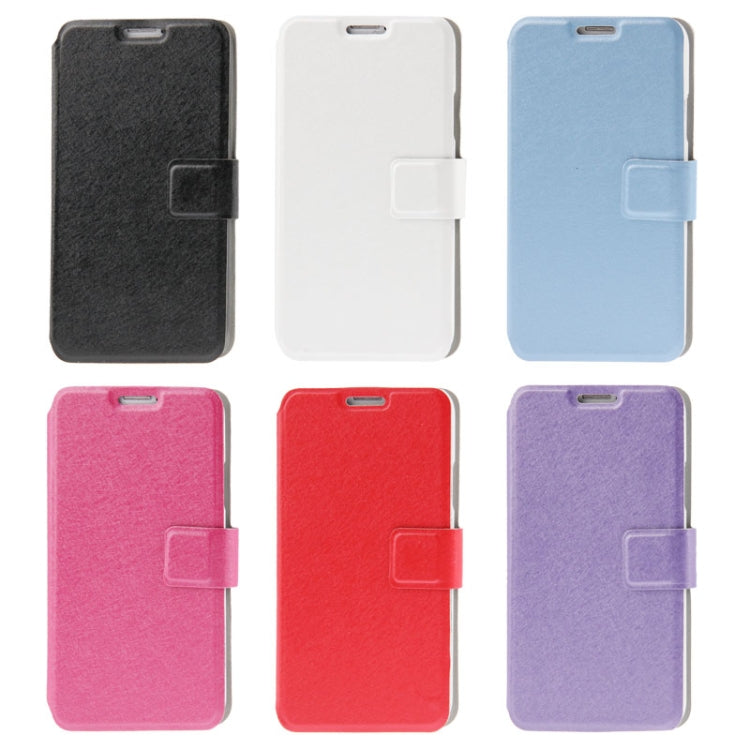 Hairline Texture Flip Leather Case with Card Slots & Holder for Galaxy S5 / G900