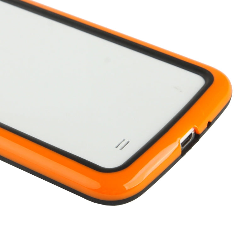 Scratch Resistance Plastic + TPU Bumper Frame Case for Galaxy Mega 6.3 / i9200