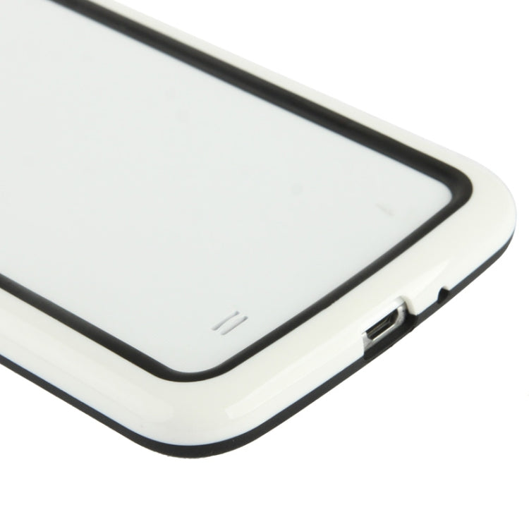 Scratch Resistance Plastic + TPU Bumper Frame Case for Galaxy Mega 6.3 / i9200