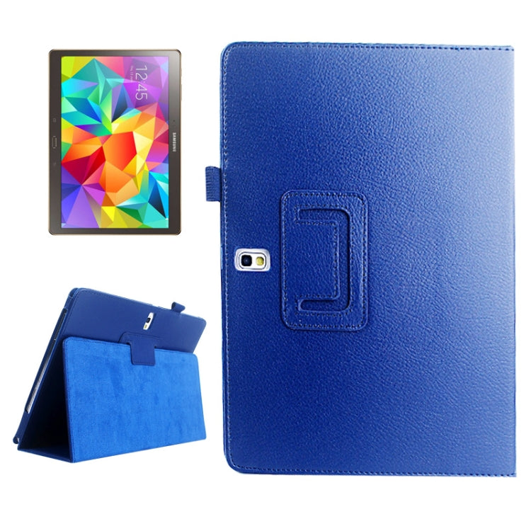 Lichee Texture Horizontal Flip Leather Case with Holder for Galaxy Tab S 10.5 / T800