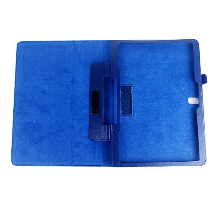 Lichee Texture Horizontal Flip Leather Case with Holder for Galaxy Tab S 10.5 / T800