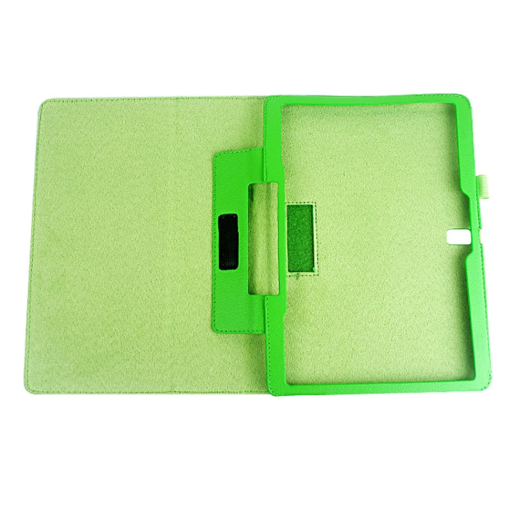 Lichee Texture Horizontal Flip Leather Case with Holder for Galaxy Tab S 10.5 / T800