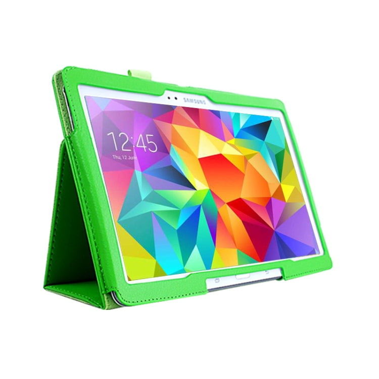 Lichee Texture Horizontal Flip Leather Case with Holder for Galaxy Tab S 10.5 / T800