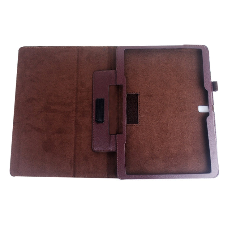Lichee Texture Horizontal Flip Leather Case with Holder for Galaxy Tab S 10.5 / T800