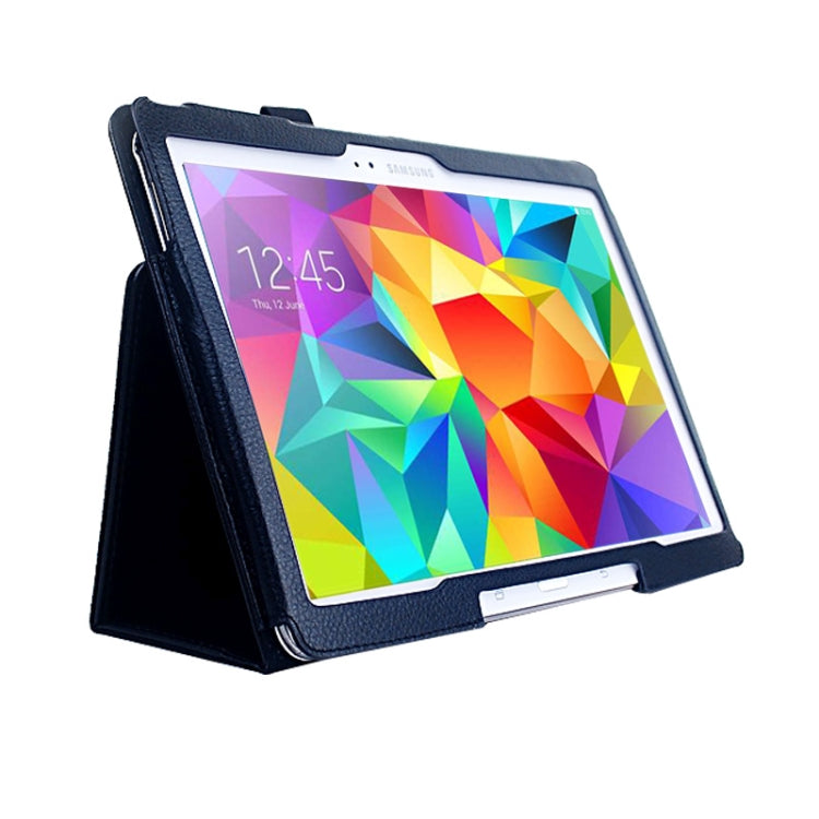 Lichee Texture Horizontal Flip Leather Case with Holder for Galaxy Tab S 10.5 / T800