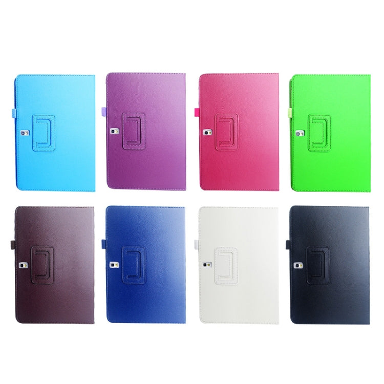 Lichee Texture Horizontal Flip Leather Case with Holder for Galaxy Tab S 10.5 / T800