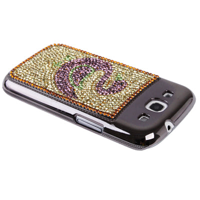 Domestic Geese Pattern Diamond Series Plating Protective Case for Galaxy SIII / i9300