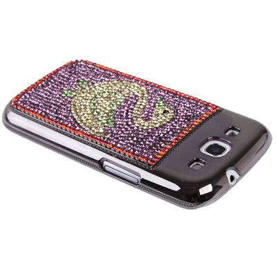 Domestic Geese Pattern Diamond Series Plating Protective Case for Galaxy SIII / i9300