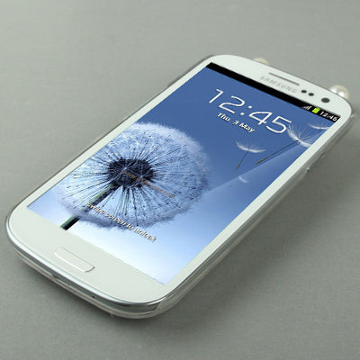 Pearl Diamond Encrusted Crystal Case for Galaxy SIII / i9300(Transparent)
