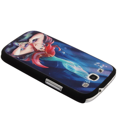 Emboss Mermaid Pattern Plastic Case for Galaxy SIII / i9300
