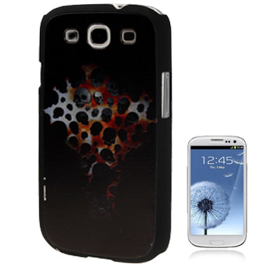 Emboss Skull Pattern Plastic Case for Galaxy SIII / i9300