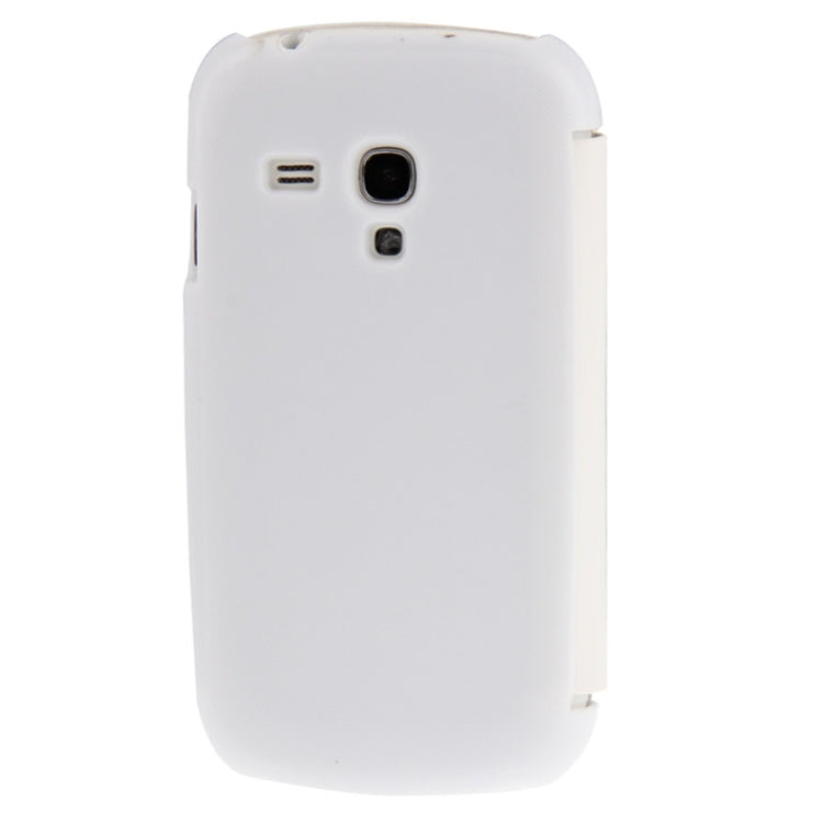 Brushed Texture Horizontal Flip Magnetic Buckle Leather Protective Case for Galaxy SIII mini / i8190