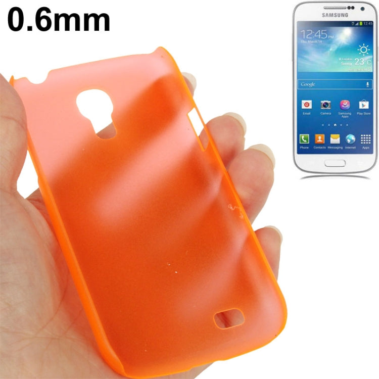 0.6mm Ultra Thin Translucent Frosted Plastic Case for Galaxy S IV mini / i9190