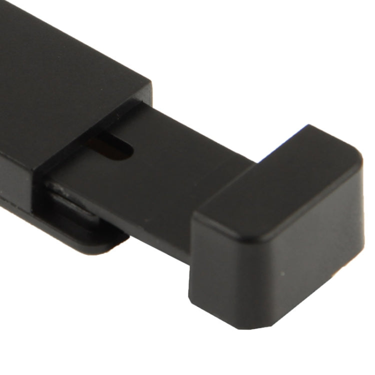 Universal Battery Dock Charger for Galaxy S5 / S IV / S III, Adjustable Length: 80mm~110mm(Black)