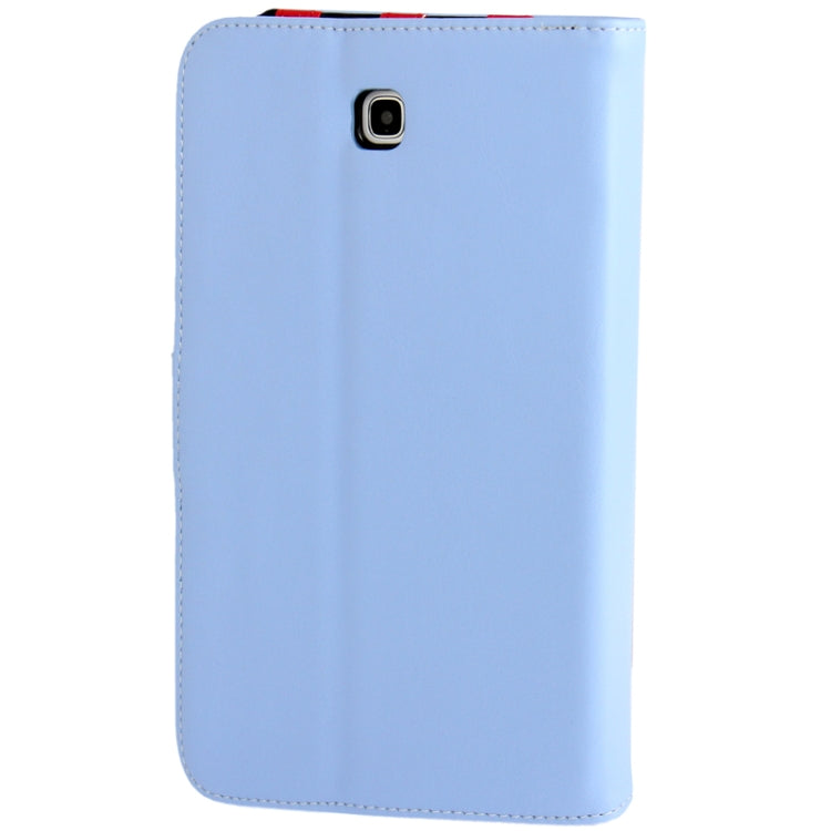 Imitation Sheepskin Texture Leather Cover with 3-angle Adjustable Viewing Holder for Galaxy Tab 3 (7.0) / P3200 / P3210,