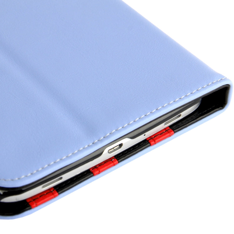 Imitation Sheepskin Texture Leather Cover with 3-angle Adjustable Viewing Holder for Galaxy Tab 3 (7.0) / P3200 / P3210,