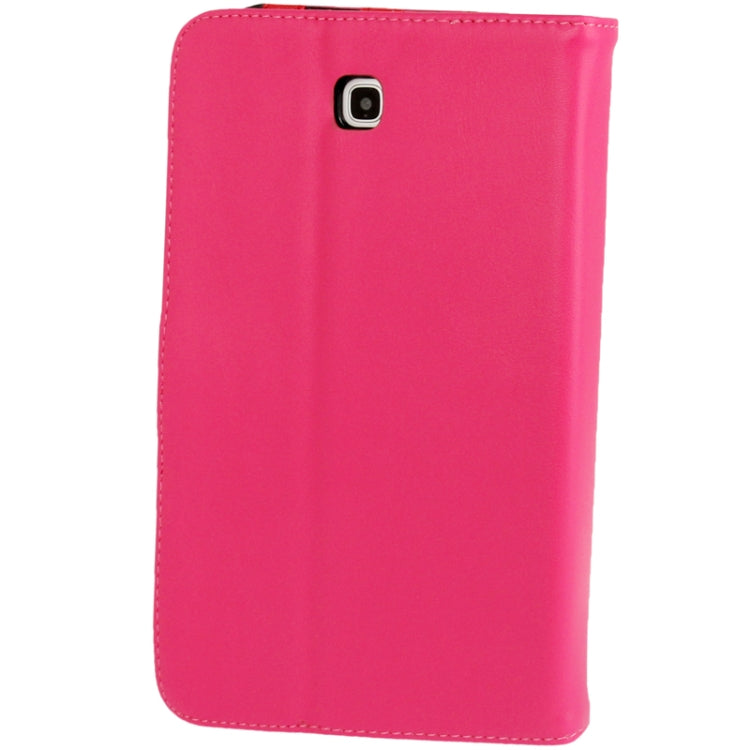 Imitation Sheepskin Texture Leather Cover with 3-angle Adjustable Viewing Holder for Galaxy Tab 3 (7.0) / P3200 / P3210,