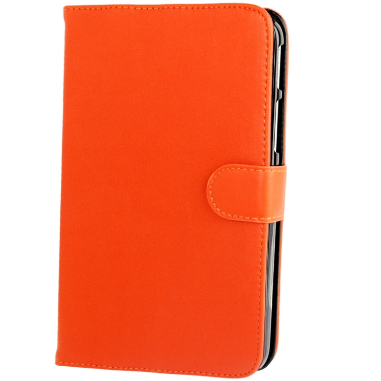 Imitation Sheepskin Texture Leather Cover with 3-angle Adjustable Viewing Holder for Galaxy Tab 3 (7.0) / P3200 / P3210,