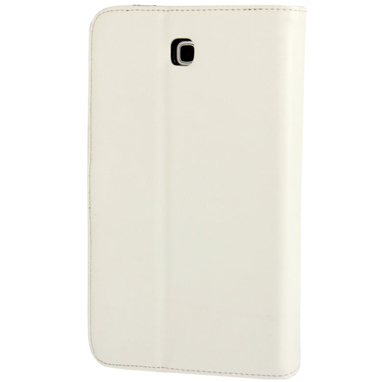 Imitation Sheepskin Texture Leather Cover with 3-angle Adjustable Viewing Holder for Galaxy Tab 3 (7.0) / P3200 / P3210,