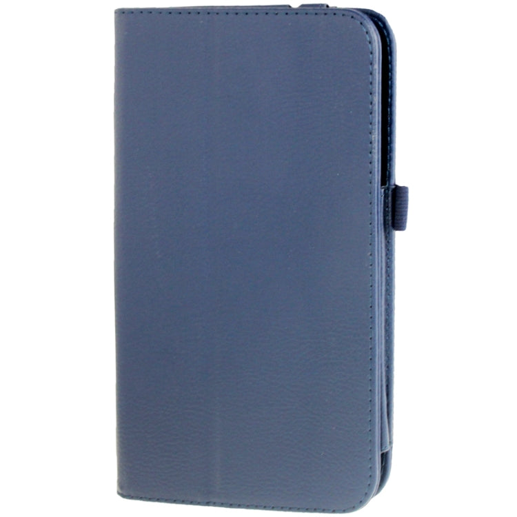 Litchi Texture Leather Case with Holder for Galaxy Tab 3 (8.0) / T3110 / T3100,