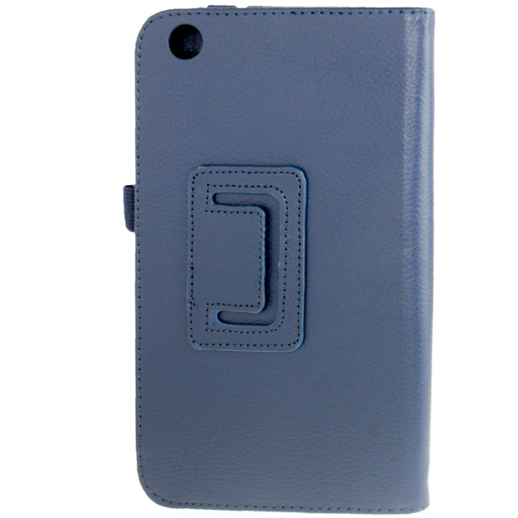 Litchi Texture Leather Case with Holder for Galaxy Tab 3 (8.0) / T3110 / T3100,