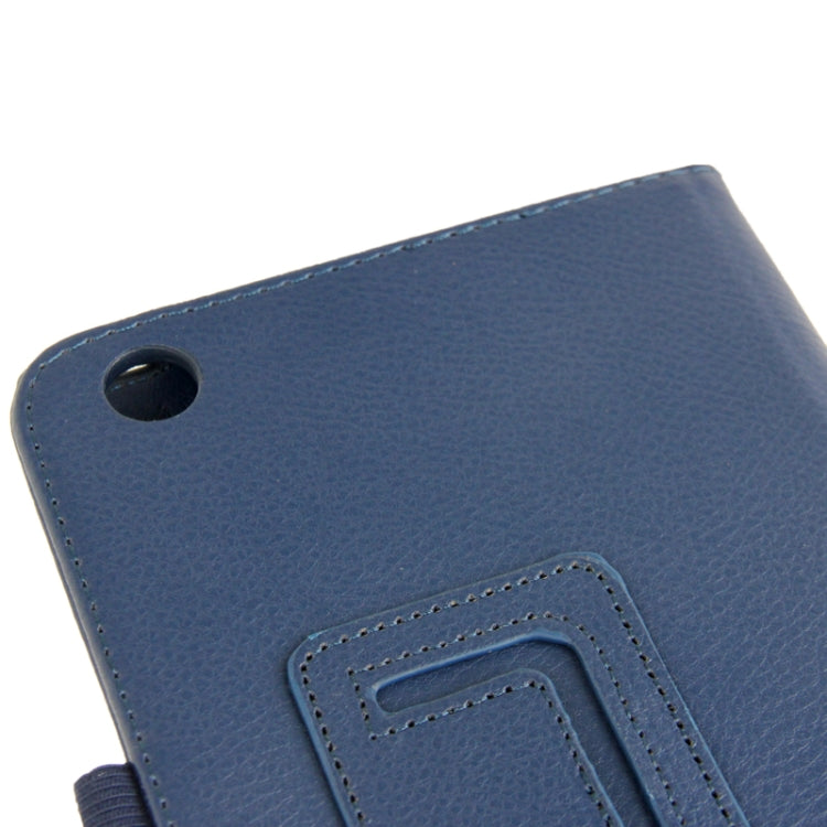 Litchi Texture Leather Case with Holder for Galaxy Tab 3 (8.0) / T3110 / T3100,