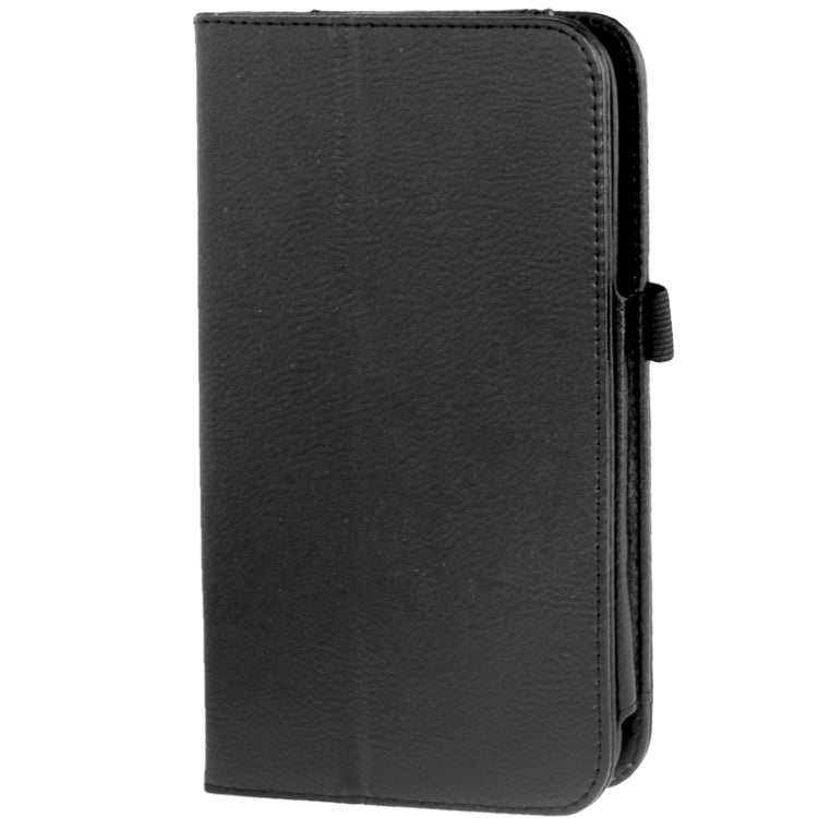 Litchi Texture Leather Case with Holder for Galaxy Tab 3 (8.0) / T3110 / T3100,