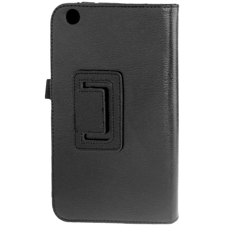 Litchi Texture Leather Case with Holder for Galaxy Tab 3 (8.0) / T3110 / T3100,