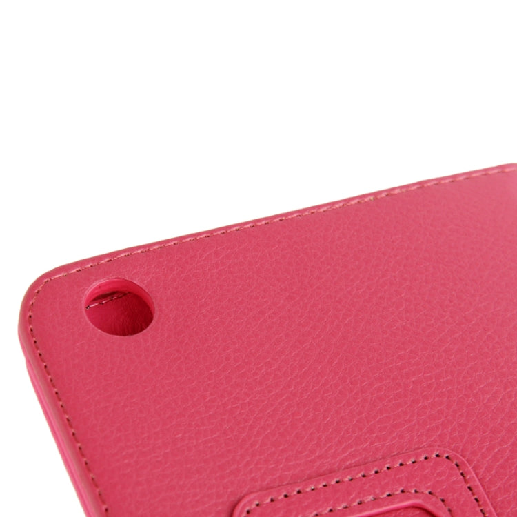 Litchi Texture Leather Case with Holder for Galaxy Tab 3 (8.0) / T3110 / T3100,