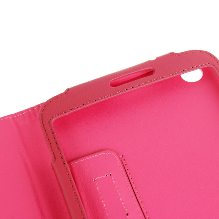 Litchi Texture Leather Case with Holder for Galaxy Tab 3 (8.0) / T3110 / T3100,