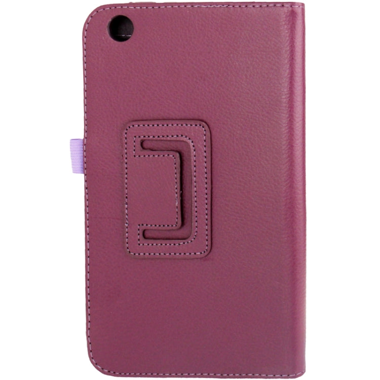Litchi Texture Leather Case with Holder for Galaxy Tab 3 (8.0) / T3110 / T3100,