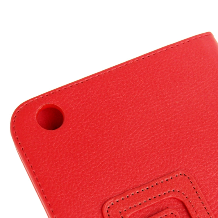 Litchi Texture Leather Case with Holder for Galaxy Tab 3 (8.0) / T3110 / T3100,