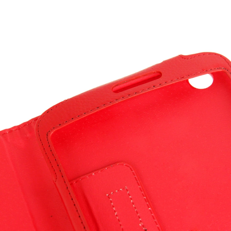 Litchi Texture Leather Case with Holder for Galaxy Tab 3 (8.0) / T3110 / T3100,