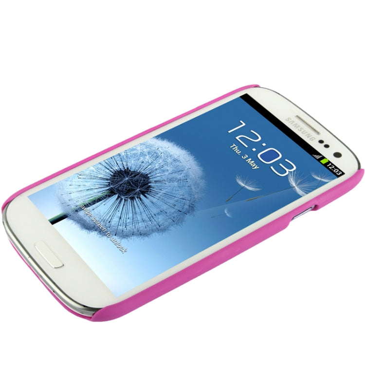 Anti-scratch Plastic Case with Rotation Angle Adjustment Viewing Holder for Galaxy S III / i9300