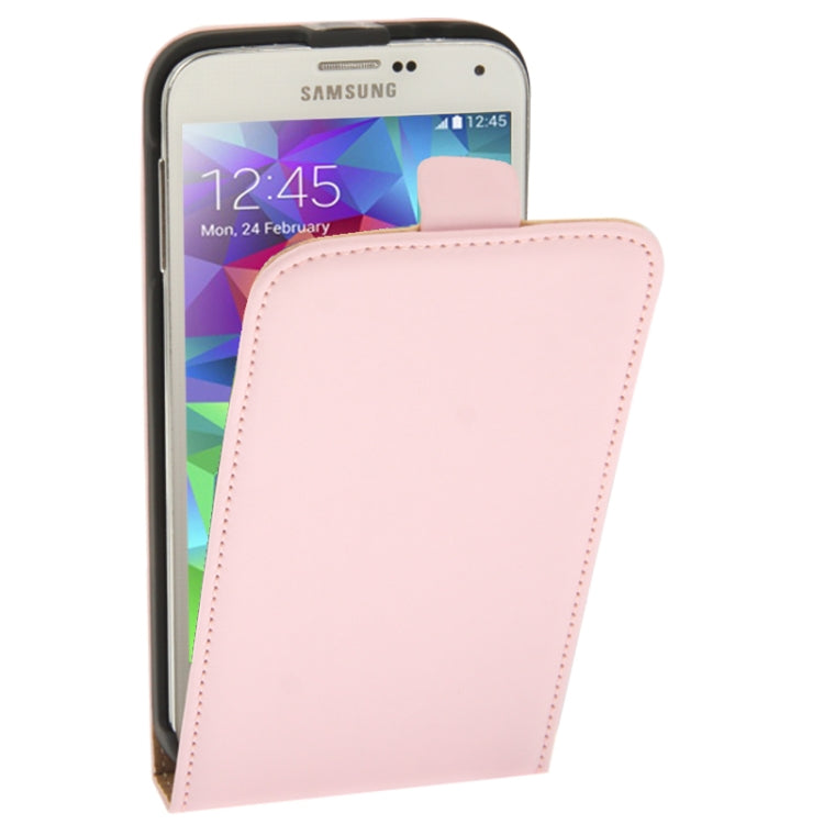 Vertical Flip Leather Case for Galaxy S5 / G900
