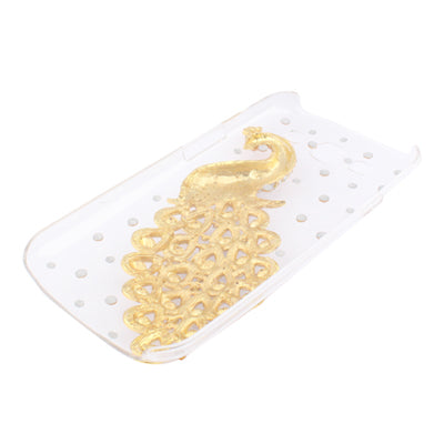 Peacock Pattern Diamond Encrusted Plastic Case for Galaxy SIII / i9300