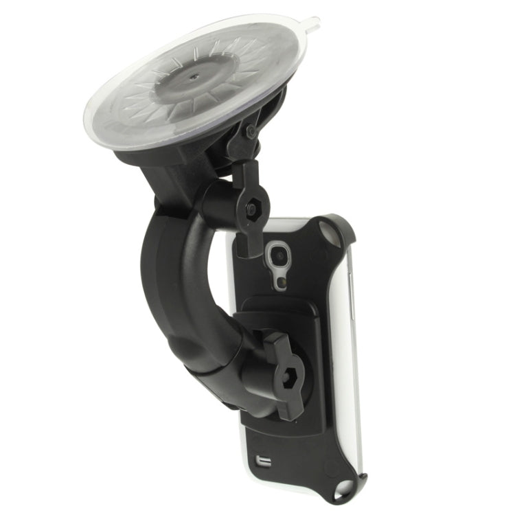 Suction Cup Car Holder , Support 360 Degree Rotation, For Galaxy S IV mini / i9190(Black)