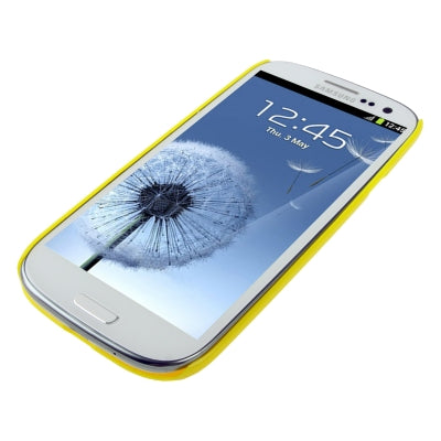 Flower Pattern Pearl Diamond Encrusted Plastic Case for Galaxy SIII / i9300