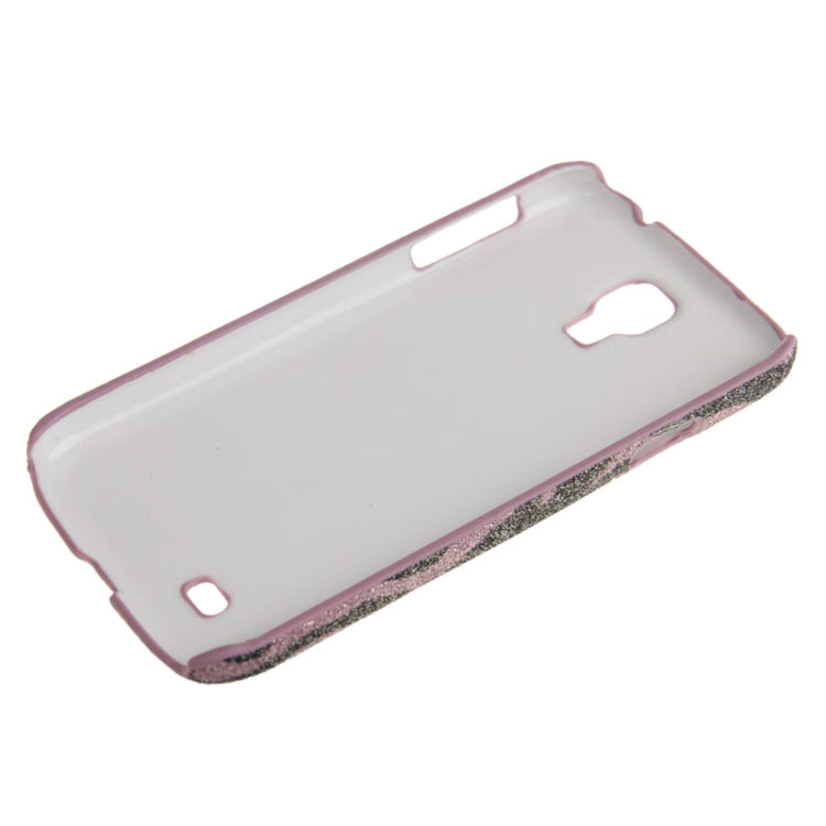 Crystal Frosted Zebra Pattern Plastic Case for Galaxy S IV / i9500