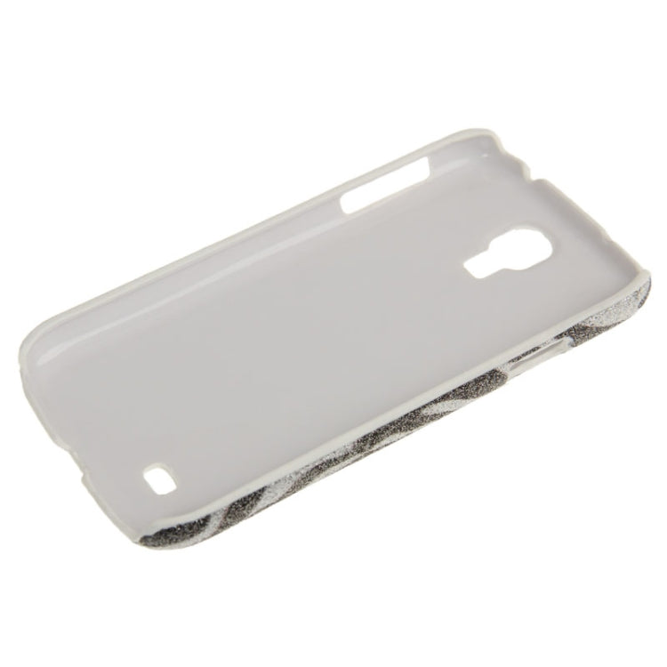 Crystal Frosted Zebra Pattern Plastic Case for Galaxy S IV / i9500