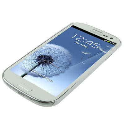 Cherry Pearl Diamond Encrusted Plastic Case for Galaxy SIII / i9300
